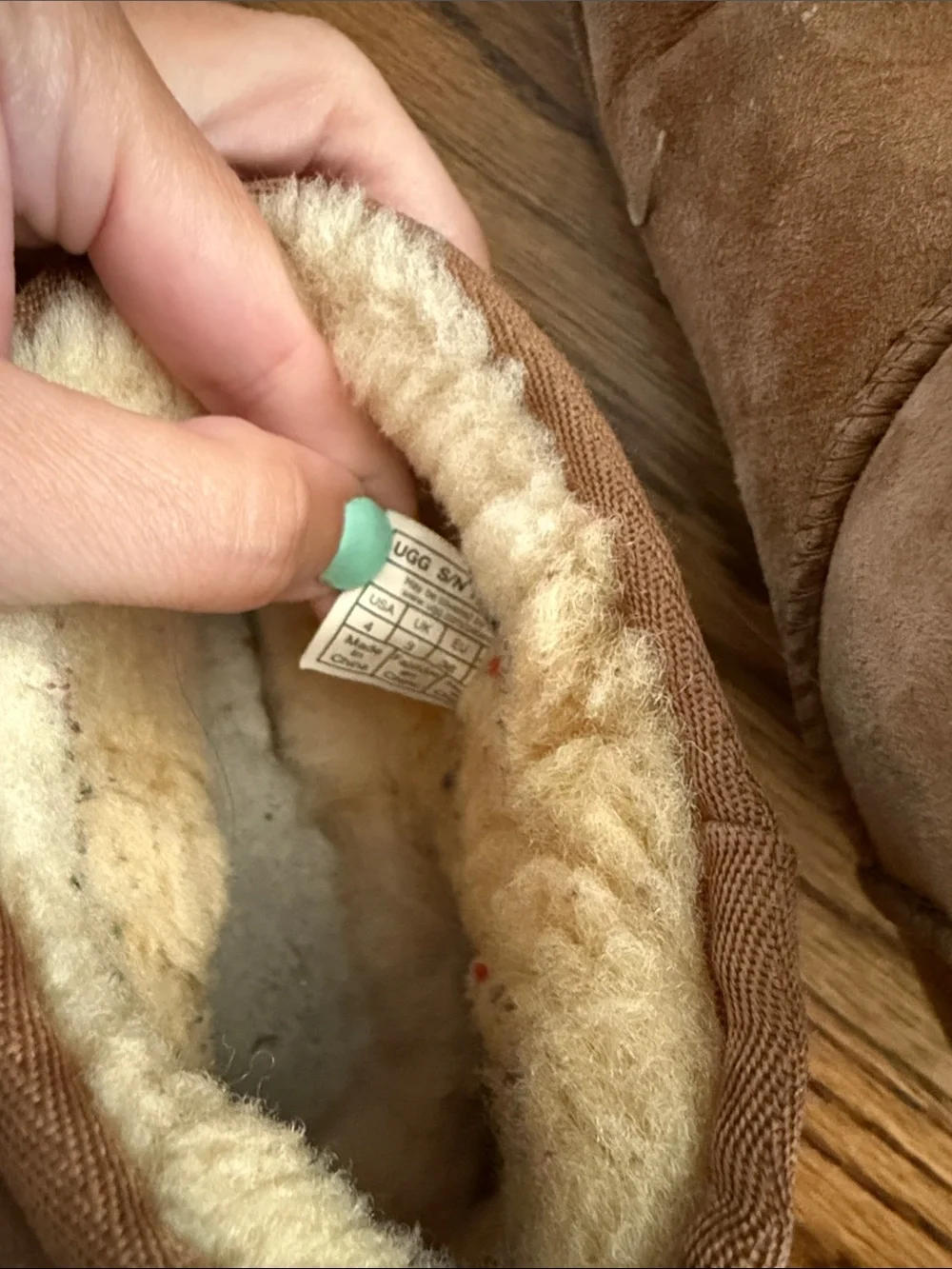 Ugg Kids Cozy Shearling-Lined Suede Boots